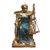 Статуэтка "Богиня Фемида на троне" 19*10*9 см.
