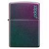 Зажигалка Zippo Classic с покрытием Iridescent, латунь/сталь, фиолетовая, матовая 36*12*5 см
